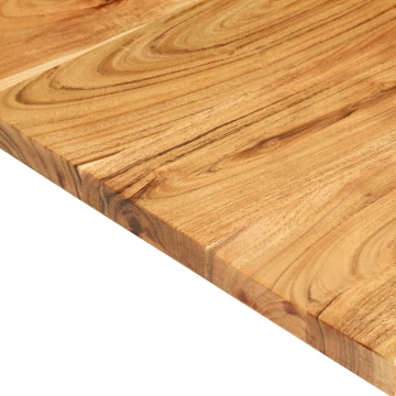 Blat lavoar de baie, 58x52x2,5 cm, lemn masiv de acacia - Img 8