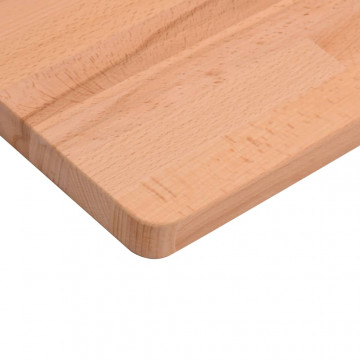 Blat pentru banc de lucru, 180x55x2,5 cm, lemn masiv de fag - Img 6