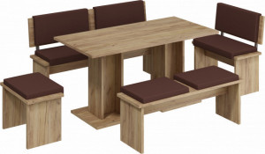 Bond (Set Mobilier Bucatarie Mare) Eco Brown/Cr.Golden& - Img 2