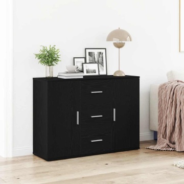 Bufetă Stejar negru 91x29,5x65 cm Lemn prelucrat - Img 1