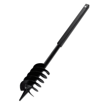Burghiu de sol cu mâner 120 mm cu tub prelungitor 5 m oțel - Img 4