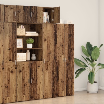 cabinet de perete Lemn Vechi 30x42.5x40 cm Lemn prelucrat - Img 4