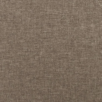 Cadru de pat box spring, gri taupe, 100x200 cm, textil - Img 7