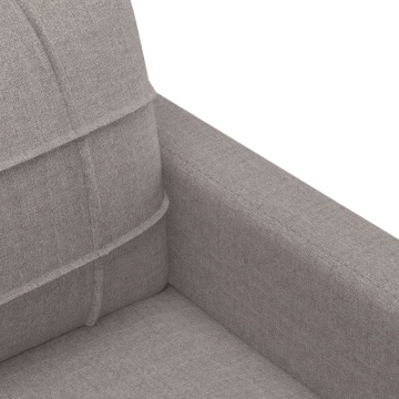 Canapea cu 3 locuri, taupe, 180 cm, material textil - Img 5