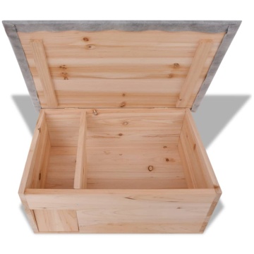 Casă pentru arici, 45 x 33 x 22 cm, lemn - Img 4