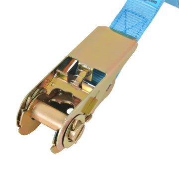Chingi fixare cu clichet 10 buc, 0,8 tone, 4m x 25mm, albastru - Img 6