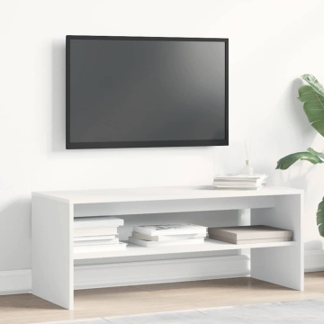 Comodă TV, alb, 100 x 40 x 40 cm, PAL - Img 3