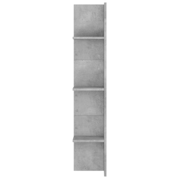 Comodă TV, gri beton, 152x22x113 cm, lemn prelucrat - Img 8