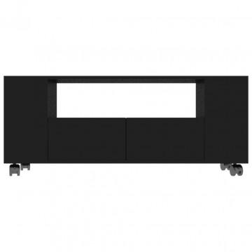 Comodă TV, negru, 120 x 35 x 43 cm, PAL - Img 4