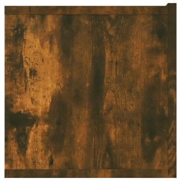 Comodă TV, stejar fumuriu, 80x30x30 cm, lemn prelucrat - Img 5