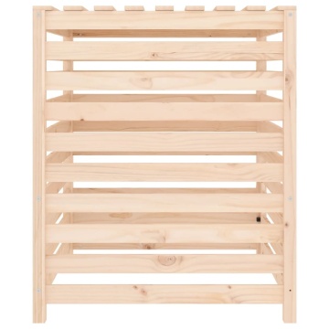 Compostor, 82,5x82,5x99,5 cm, lemn masiv de pin - Img 6