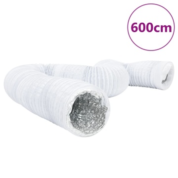 Conductă de ventilație, 6 m, Ø10 cm, aluminiu și PVC - Img 1