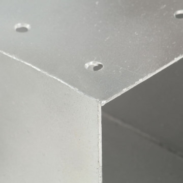Conectori de grindă, formă X, 4 buc, 71x71 mm, metal galvanizat - Img 5