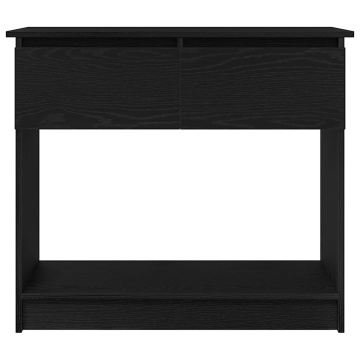 Consolă cu sertare Negru 85,5x38,5x74,5 cm - Img 5