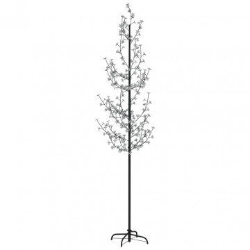Copac cu flori de cireș cu LED, 368 LED-uri alb calde, 300 cm - Img 2