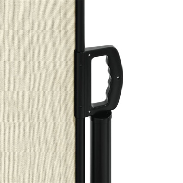 Copertina laterală retractabilă, crem, 100x500 cm - Img 7