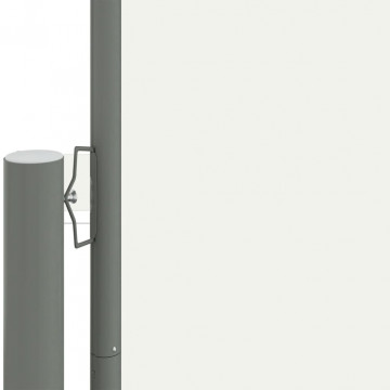 Copertină laterală retractabilă, crem, 140x600 cm - Img 3