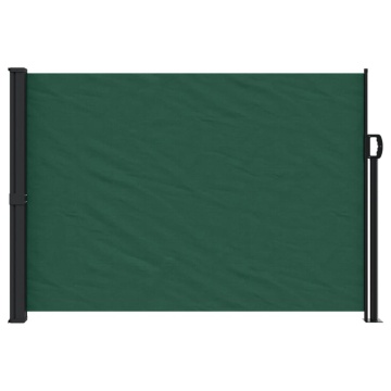 Copertina laterală retractabilă, verde închis, 140x500 cm - Img 3