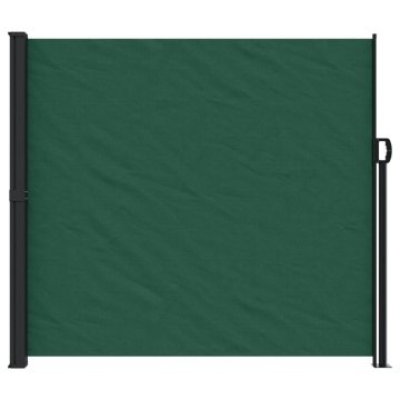 Copertină laterală retractabilă, verde închis, 180x600 cm - Img 3