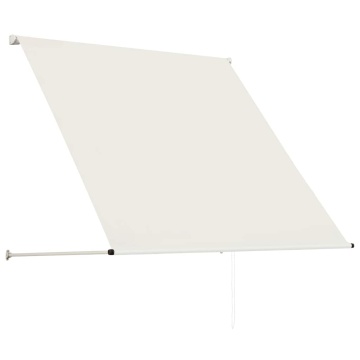 Copertină retractabilă, crem, 150 x 150 cm - Img 4