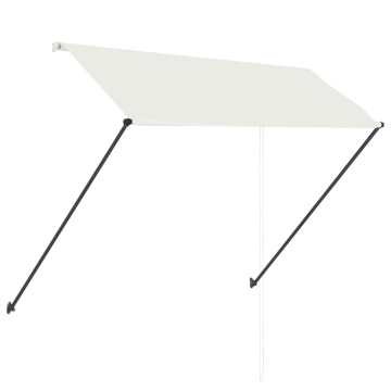 Copertină retractabilă cu LED, crem, 250 x 150 cm - Img 4