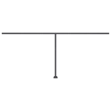 Copertină retractabilă manual cu LED albastru și alb 600x300 cm - Img 6