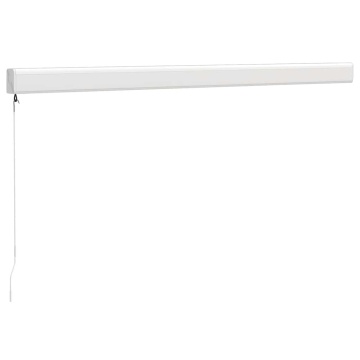 Copertină retractabilă portocaliu/maro 3x2,5 m, textil/aluminiu - Img 5