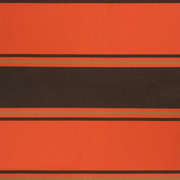 Copertină retractabilă portocaliu & maro 5x3m textil & aluminiu - Img 7