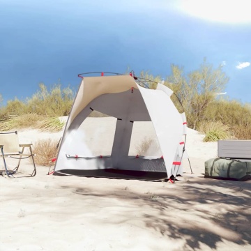 Cort camping 2 persoane gri impermeabil setare rapidă - Img 3