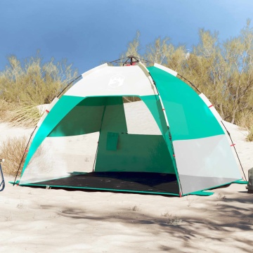 Cort camping 2 persoane verde marin impermeabil setare rapidă - Img 1