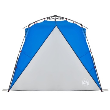 Cort camping 4 persoane albastru azur impermeabil setare rapidă - Img 6