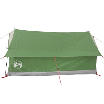 Cort de camping 2 persoane, verde, 193x122x96 cm, tafta 185T - Img 11