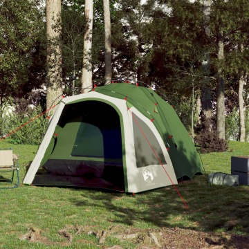 Cort de camping cupolă 3 persoane, setare rapidă, verde - Img 3