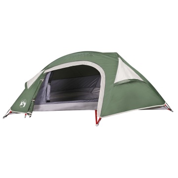 Cort de camping cupolă pentru 1 persoană, verde, impermeabil - Img 5