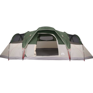Cort de camping cupolă pentru 1 persoană, verde, impermeabil - Img 6