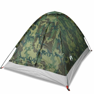 Cort de camping cupolă pentru 2 persoane, camuflaj, impermeabil - Img 2