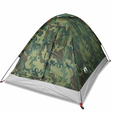 Cort de camping cupolă pentru 4 persoane, camuflaj, impermeabil - Img 2