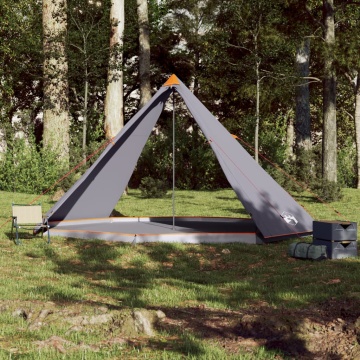 Cort de familie Tipi pentru 8 persoane gri impermeabil - Img 3