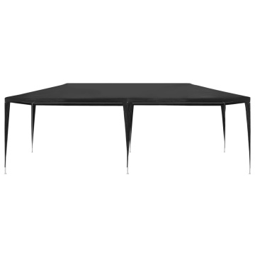Cort de petrecere, antracit, 3 x 6 m, PE - Img 3