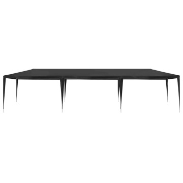 Cort de petrecere, antracit, 3 x 9 m, PE - Img 3