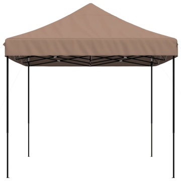 Cort de petrecere pliabil Pop-Up, 440x292x315 cm, maro - Img 4