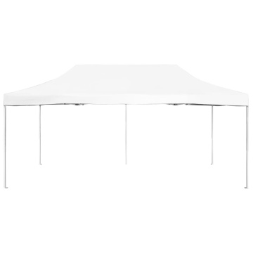 Cort de petrecere pliabil profesional, alb, 6 x 3 m, aluminiu - Img 3