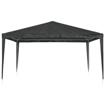 Cort de petrecere profesional, antracit, 4 x 4 m, 90 g/m² - Img 3