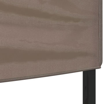 Cort pliabil pentru petrecere, gri taupe, 2x2 m - Img 4