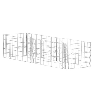 Coș gabion, 120 x 30 x 50 cm, oțel galvanizat - Img 2