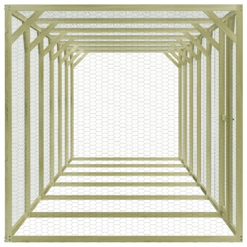 Coteț pentru păsări, 1,5 x 9 x 1,5 m, lemn de pin tratat - Img 3
