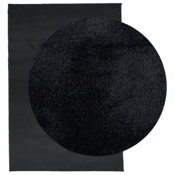 Covor „OVIEDO”, fire scurte, negru, 120x170 cm - Img 3