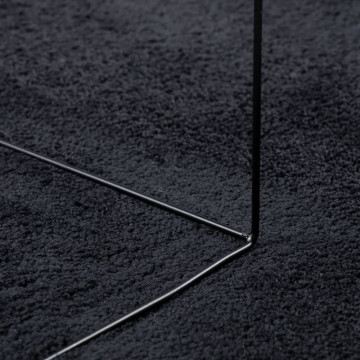 Covor „OVIEDO”, fire scurte, negru, 120x170 cm - Img 7