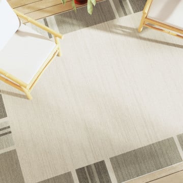 Covor cu fire scurte, multicolor, 190x300 cm, anti-alunecare - Img 1