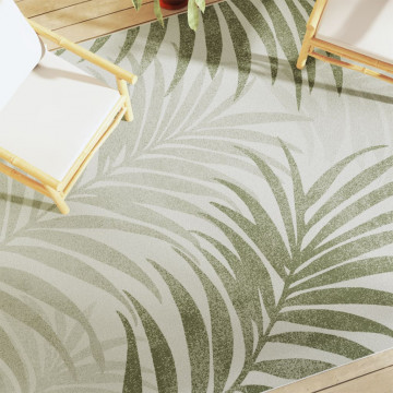Covor cu fire scurte, multicolor, 190x300 cm, anti-alunecare - Img 1